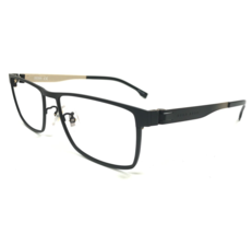 Hugo Boss Eyeglasses Frames 1342/F I46 Black Gold Rectangular 57-17-145 - £44.81 GBP
