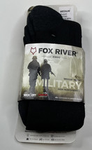 fox river NWT men’s M black military medium weight high performance midcalf L8 - £14.00 GBP