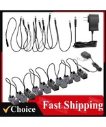 9V Electric Guitar Bass Effects Pedal Power Supply Adapter + 10 Ways Dai... - $314.88 MXN