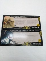 Lot Of (2) Dungeons And Dragons Campaign Cards Xen&#39;Drik Expeditions Set 1   - £12.61 GBP