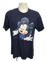Disney Dreams Florida Mickey Mouse pass through Adult Medium Blue TShirt - £11.89 GBP