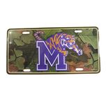 Memphis Tigers Camo License Plate - $11.84