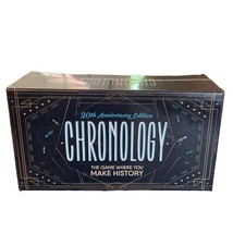 Buffalo Games Chronology Game Where You Make History 20th Anniversary Fun NEW - £26.61 GBP
