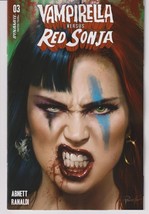 Vampirella Vs Red Sonja #3 (Dynamite 2023) &quot;New Unread&quot; - $4.63