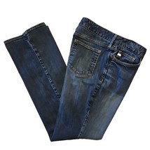 Eddie Bauer Bootcut Jeans Womens 8 Curvy Fit Mid Rise Stretch Medium Wash - £10.75 GBP