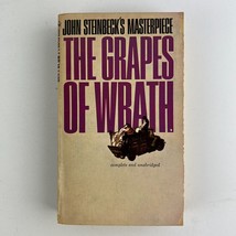 GRAPES OF WRATH by John Steinbeck 1969 Vintage Bantam 2nd Print Paperback Lit - £7.77 GBP