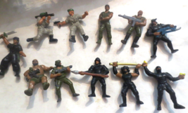 Mattel GUTS Military Action Figures Aikido Force Ninja Jungle 1986 Lot of 11 - £21.89 GBP
