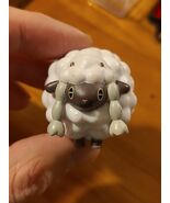 Pokemon Wooloo 2021 Toy Figure 1.5 Inches Wicked Cool Toys Sheep Glitter... - $13.47