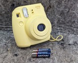 Works Great Fujifilm Instax Mini 8 Instant Film Camera Yellow (W2) - $24.99