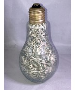 Real Shredded US Currency Inside A Light Bulb Reminder To Conserve Power - $24.70