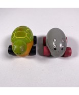 2 - Tonka Gigglers Egg Shaped Cars Mouse &amp; Turtle Hong Kong Vtg 1970’s - $27.05 CAD
