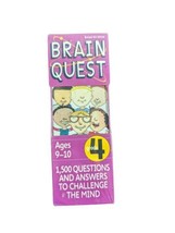 Brain Quest 4th Grade Q&amp;A Cards 1,500 Questions and Answers NEW - £8.05 GBP