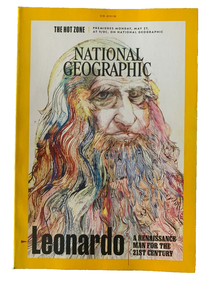 National Geographic Magazine: May 2019: Leonardo Da Vinci, Art, History - $8.90