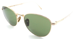 Persol Sunglasses PO 5002ST 8000/4E 51-19-145 Gold / Green Made in Japan - £131.09 GBP