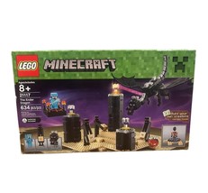 Lego Minecraft 21117 The Ender Dragon 634 Piece Set Brand New Sealed - $159.99
