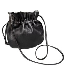 Full Genuine Leather Black Craft Bag Fortune Bag Portable Crossbody Bag Genuine  - £48.87 GBP