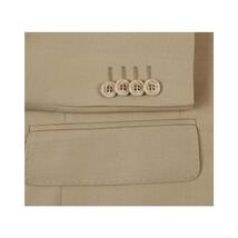 Men Renoir Suit Separate Super 140 Wool Two Button Classic Fit 508-4 Beige New image 6