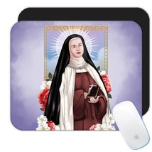 Saint Elizabeth Of The Trinity : Gift Mousepad Catholic French Christian Bible F - £10.03 GBP