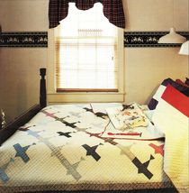 Best Loved Pieced AIRPLANES Quilt Pattern Flexible Plastic Template - $11.99