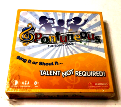 $5.99 Spontuneous The Song Sing It or Shout It Board Game 2018 New - $6.11