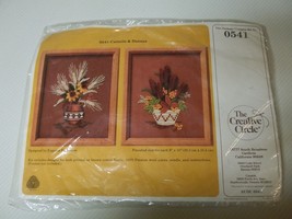 0541 Cattails &amp; Daisies from The Creative Circle 1984 New &amp; Sealed Package - £11.84 GBP