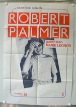 Robert Palmer - Original Poster - Guest Star Marie Leonor - Very Rare - 1980/81 - $151.34