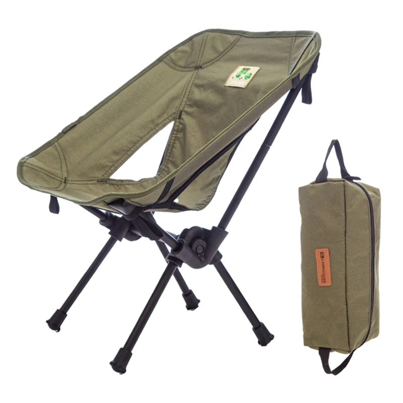 Portable Kids Camping Chair Folding Outdoor Lawn Chair Backrest Fishing Chair - £29.43 GBP+