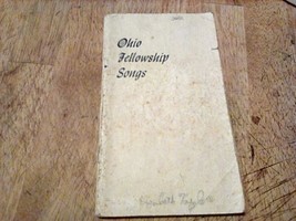 Ohio Fellowship Songs Vtg 1940s Pocket Hymnal Annual Conference Methodist Church - £9.43 GBP