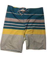 OLD Navy California swimming trunks size 36 Multicolor￼  Drawstring Net Pockets - £13.10 GBP