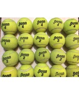 32 USED PENN TENNIS BALLS - FREE SHIPPING - ACTUAL BALLS BEING SHIPPED  - $356.56 MXN