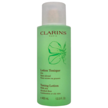 Clarins Toning Lotion With Iris Combination Oily Skin Limited Edition 400ml - £111.87 GBP