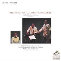 Heifetz-Piatigorsky Concerts with Jacob Lateiner &amp; Guests Hybrid Stereo SACD - £31.34 GBP