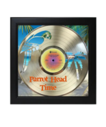 Jimmy Buffett Laser Gold Cut Record With Poster Art Shadowbox C3 - $201.64 CAD
