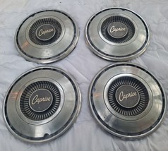 68-69 CHEVROLET CAPRICE CLASSIC FACTORY GM 14&quot; WHEEL HUB CAP Set Of 4 - £89.47 GBP