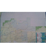 Western El Dorado County Placerville 27 x 39 Laminated Wall Map (G) - $64.86 CAD