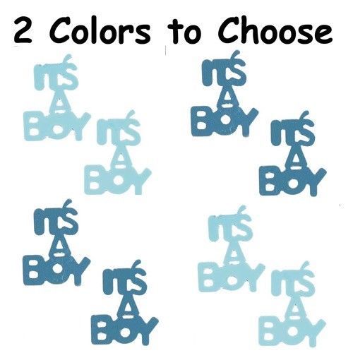 Confetti Word Its a Boy - 2 Colors to Choose - 14 gms bag FREE SHIPPING - $3.95 - $28.70