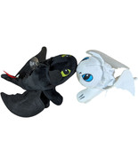 How Train Your Dragon 3 Light Fury White Toothless Stuffed Animal Plush ... - $67.70 CAD