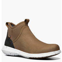 Bogs Juniper Freedom Chelsea Leather Sneaker, Size 9.5, Toffee/Brown, NWT - €85,58 EUR
