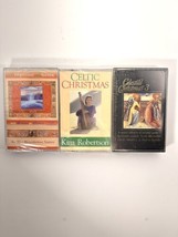 Cassette Tapes Lot Of 3 Celtic Christmas Celestial Christmas 3 Gregorian Chants - £22.80 GBP