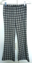 ART CLASS GIRL'S BLACK/WHITE STRETCH KNIT PANTS-M(8)-NWOT-EASTIC WAIST - $8.99