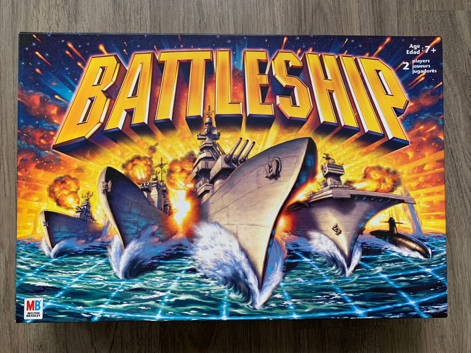 Primary image for Vintage 2002 Battleship Board Game Classic Naval Combat Milton Bradley Complete