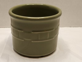 Longaberger Baskets Pottery Sage One Pint Crock NEW - $17.81