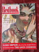 REDBOOK Magazine October 1954 Harriet Shiek Wyatt Blassingame Hartzell Spence - £10.14 GBP