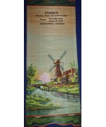 Vgt Zylstra’s Groceries Easmanville MI Windmill Rice Paper Wall Hang Scroll - €11,28 EUR