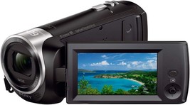 Hdrcx405 From Sony Is A Black Handheld Camcorder With Hd Video Recording. - £238.66 GBP