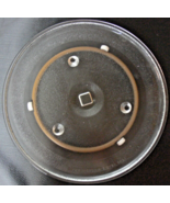 13 3/4" Samsung DE74-20056B Microwave Turntable Glass Tray 10 1/4" W/Rol... - $166.59