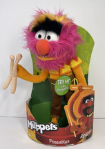The Muppets 2009 Poseables ANIMAL Drummer 12&quot; Plush New In Box!  - £158.26 GBP