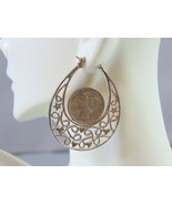 Womens Vintage Estate Sterling Silver Dime Earrings 15g E2746 - €64,18 EUR