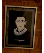 Ruth Bader Ginsburg(RBG) framed print on fabric picture 22x16 - £54.83 GBP