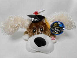 Dan Dee 2007 "Schools OUT" graduate dog animated Sings and Dances 9" Hat Diploma - £22.70 GBP